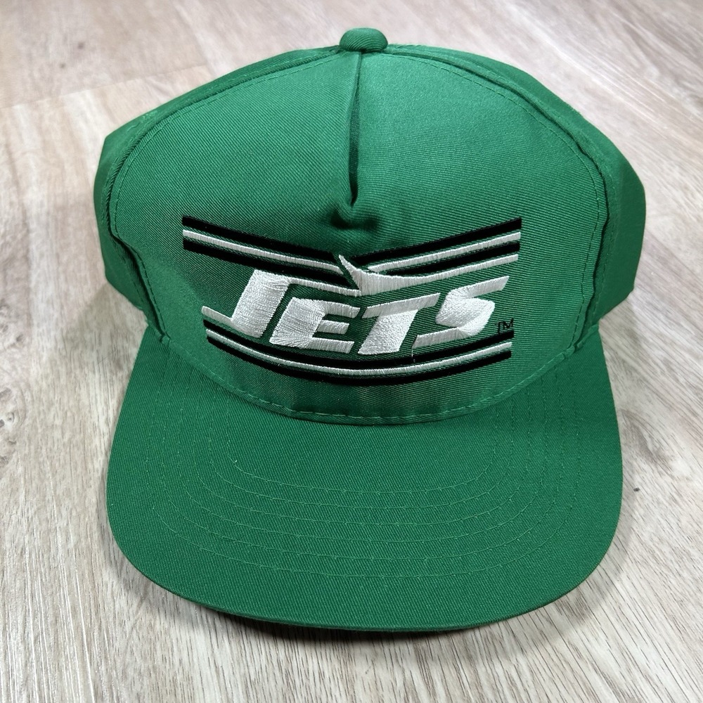 VTG New York Jets Snapback Hat NFL Football Drew Pearson Youngan Green Cap